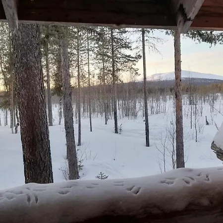 Cozy Log With Yllaes Fell View Ylläsjärvi