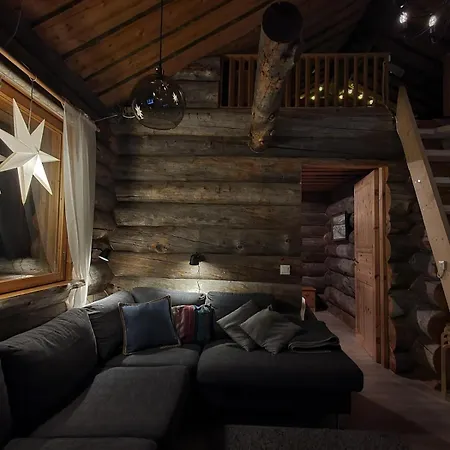 Loma-asunnot Cozy Log With Yllaes Fell View Ylläsjärvi